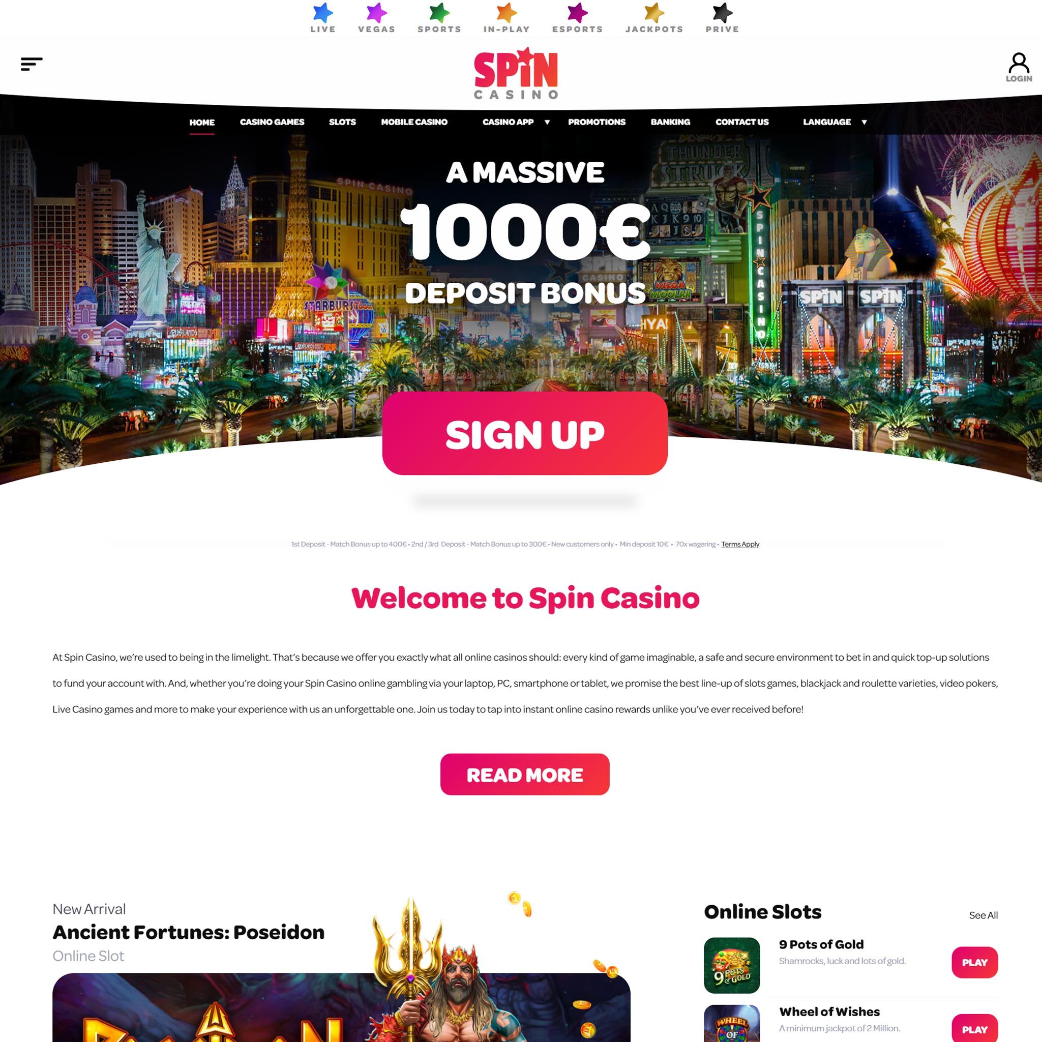 Spin Casino review