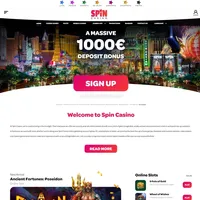 Spin Casino screenshot 1