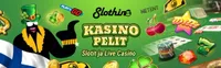 slothino pelit slothino kasino on tarjoaa ison määrä kasinopelejä. Tämä on melko kattava pelimäärä suomalaisten pelaajien kannalta.-logo