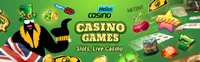 hello casino games and slots hello casino offers various casino games like slots, live casino games like blackjack, baccarat and roulette-logo