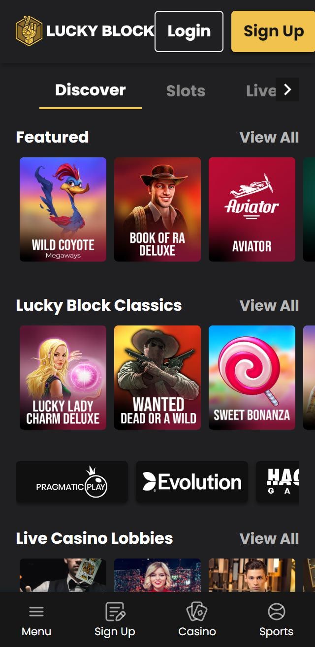 LuckyBlock Casino Review 2026 | Bonus, Free Spins & Games