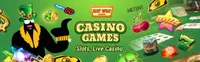 slotwolf offers various casino games like slots, live casino games like blackjack, baccarat and roulette-logo
