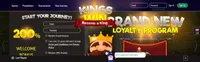 kingswin homepage offers casino games, first deposit bonus and promotions for new players-logo