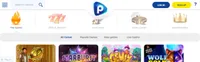 pelaa.com homepage pelaa.com pay n play casino homepage offers casino games, first deposit bonus and promotions for new players-logo