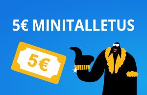 5€ minimitalletusta tarjoavat nettikasinot 5€ minimitalletus kasinolle