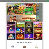 Vertaa Chilli Spins Casino ja valitse paras nettikasino Suomalaiset nettikasinot tarjoavat monia hyötyjä pelaajille. Chilli Spins Casino on suosittelemamme nettikasino, jolle voit lunastaa bonuksia ja muita etuja.