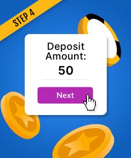 Enter the amount you’d like to deposit to an online CASHlib casino