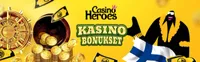 casino heroes bonukset casino heroes tarjoaa bonuksia ja ilmaiskierroksia niin uusille kuin vanhoillekin pelaajille. Tarjolla on loistavia etuja pelaajien kannalta-logo