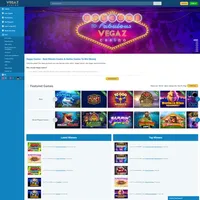 Vegaz Casino screenshot 1