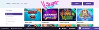 sugar casino homepage sugar casino homepage offers casino games, first deposit bonus and promotions for new players-logo