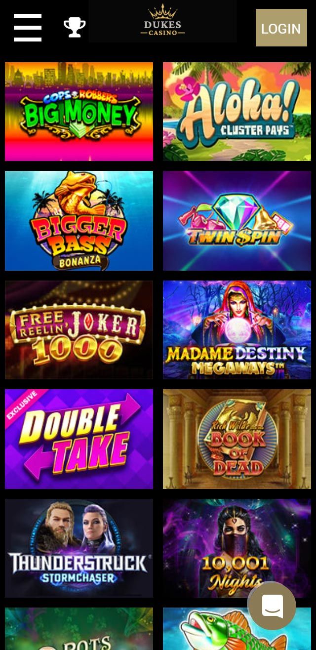 dukes casino $ free spins