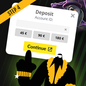 Depositing money at Neteller casinos is easy and you can choose the amount of money you want to put in to your online casino account to place bets and play