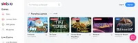 slots.io casino lobby slots.io offers over 800 casino games, great rewards package, 24/7 support, unlimited withdrawals and no registration-logo