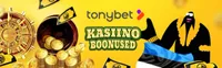 tonybet boonused Tonybet online kasiino ja spordiennustus. Täielik boonuste ülevaade koos vajalike boonuskoodidega-logo