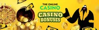 the online casino bonuses If you’re looking to take advantage of a new casino bonus then the online casino welcome bonus and free spins might be a good option for you-logo