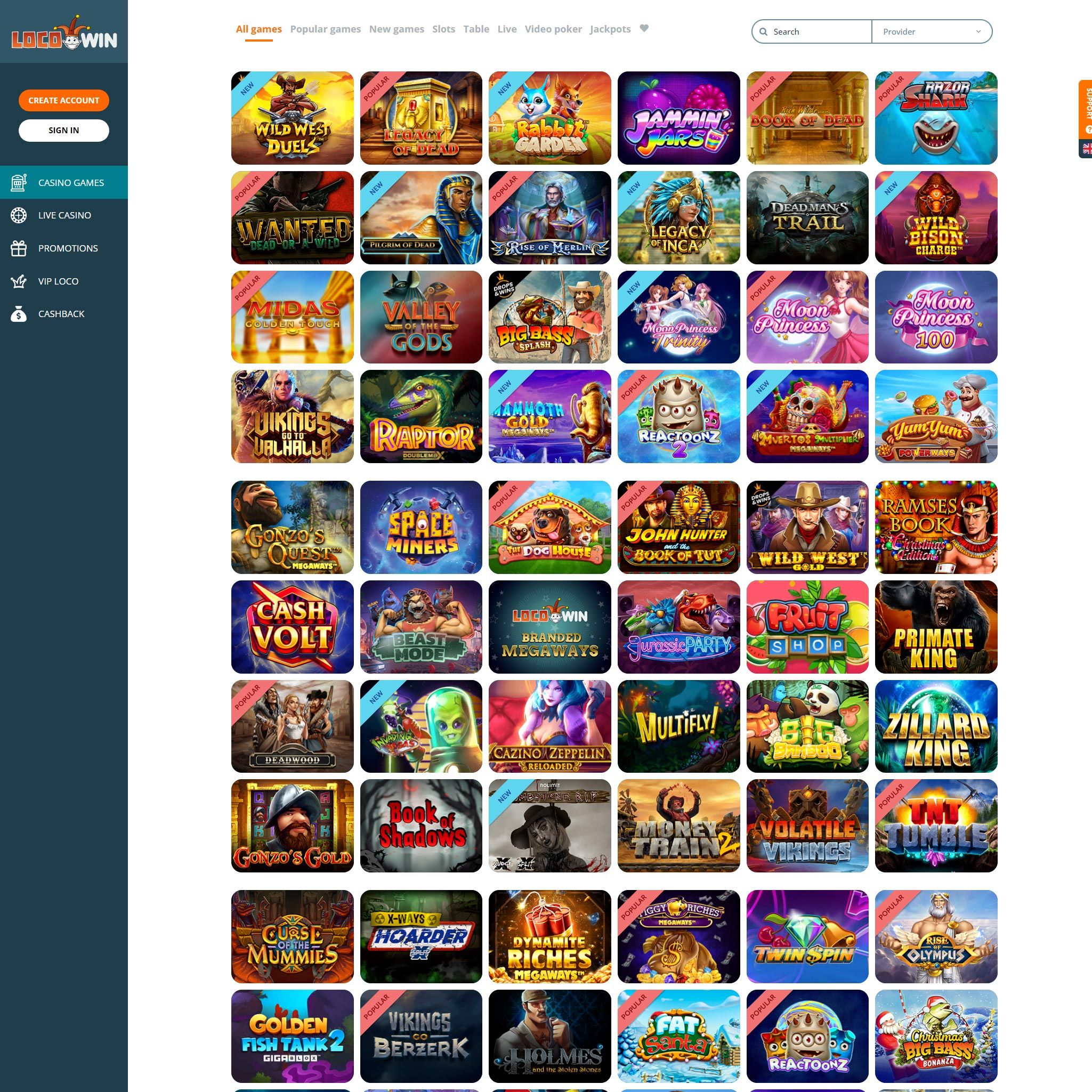 Locowin Casino review by Mr. Gamble
