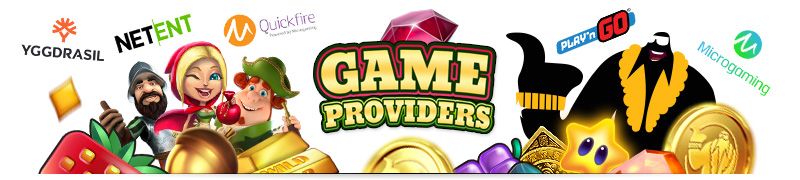 Online casino game providers