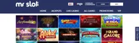 mr slot casino homepage offers casino games, first deposit bonus and promotions for new players-logo