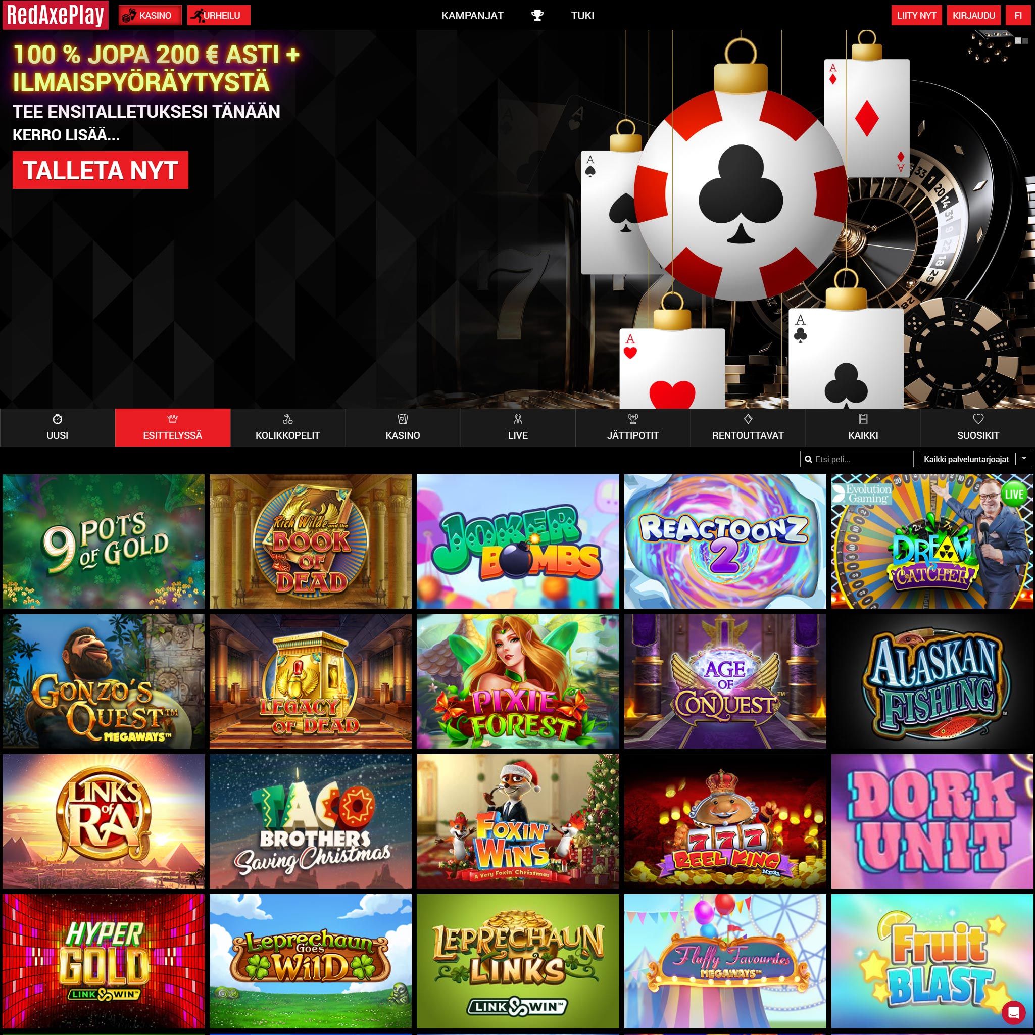 RedAxePlay Casino review