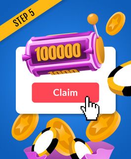 claim and verify 300 free spins in account