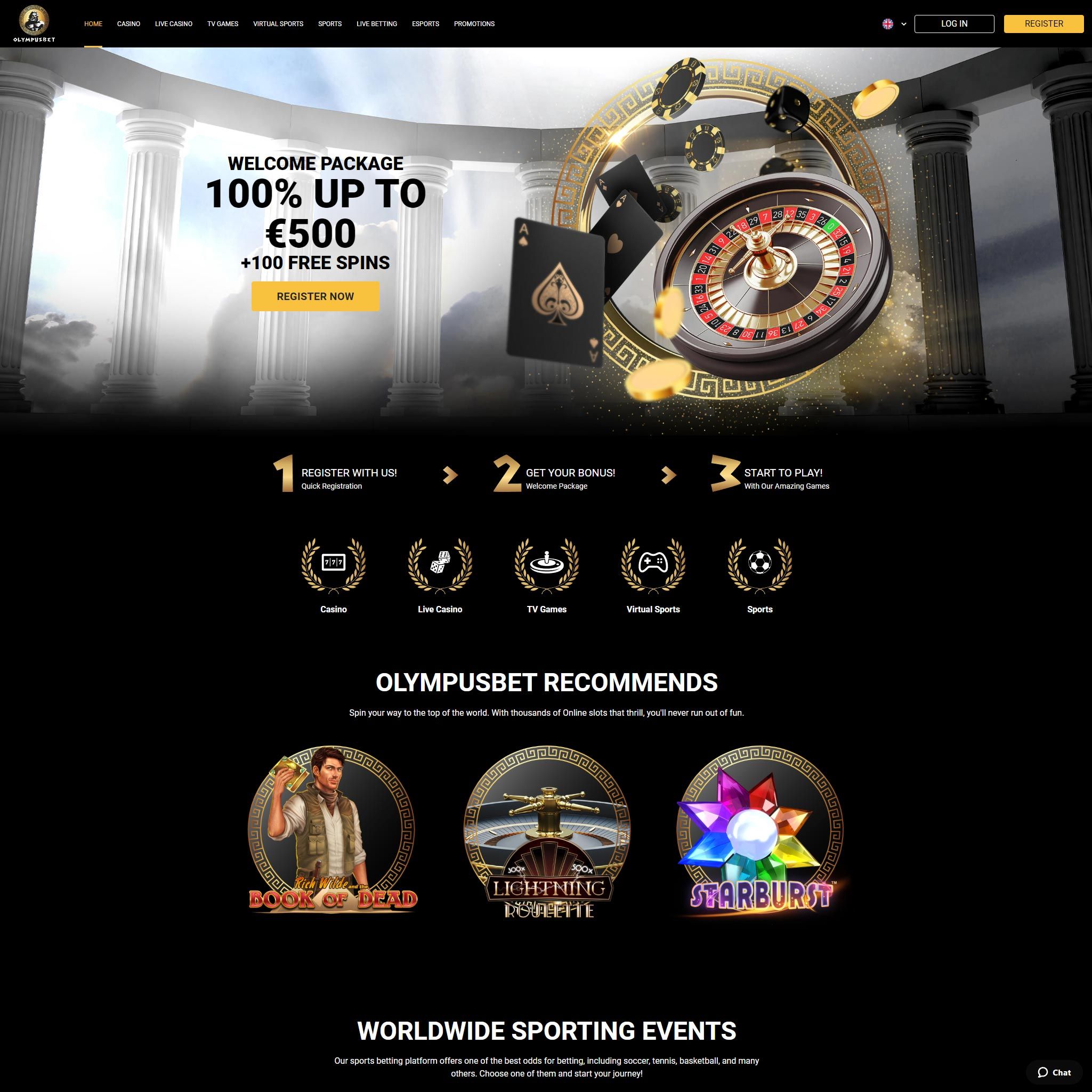 Olympusbet Casino review