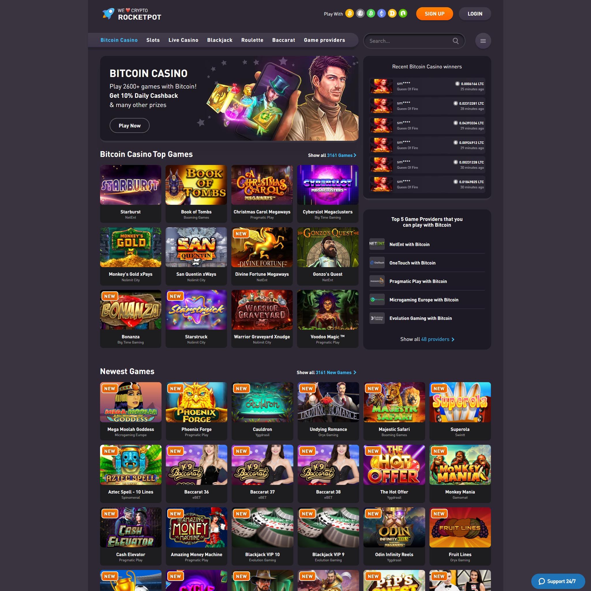 Suomalaiset nettikasinot tarjoavat monia hyötyjä pelaajille. Rocketpot Casino on suosittelemamme nettikasino, jolle voit lunastaa bonuksia ja muita etuja.