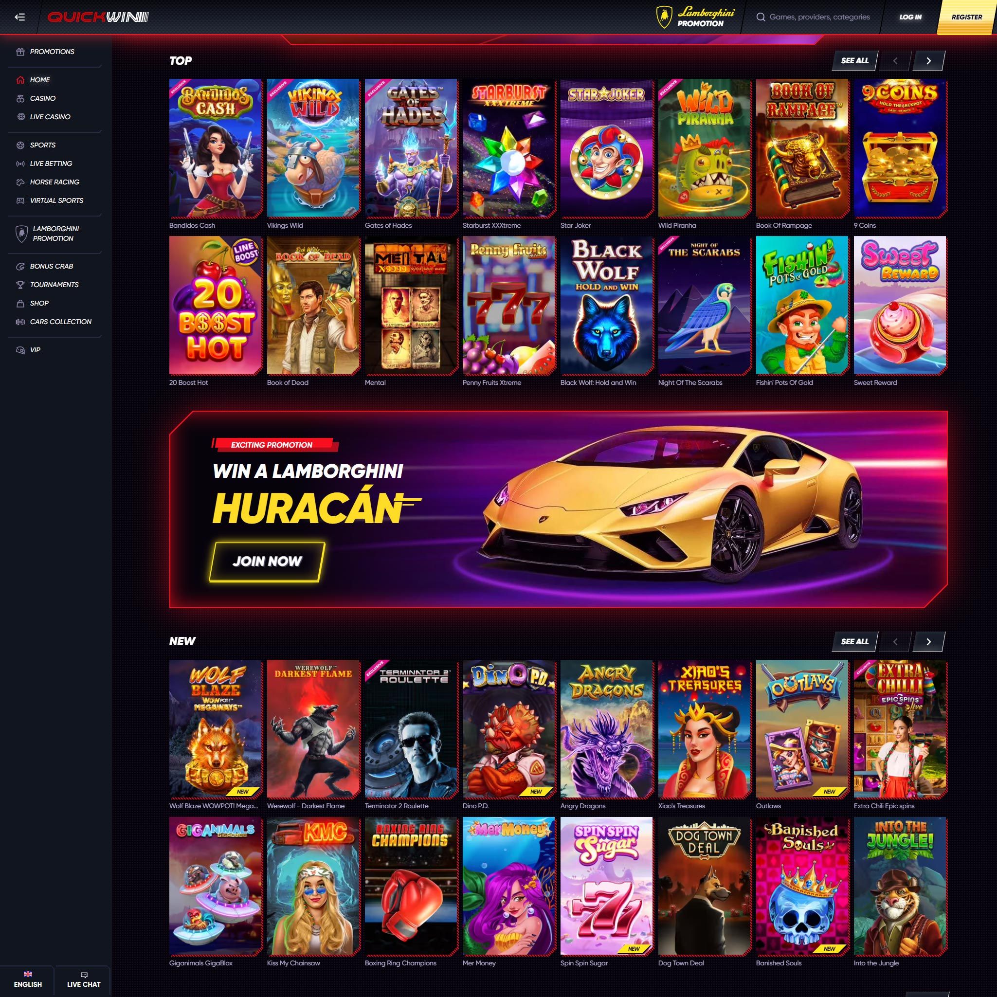 Quickwin Casino review by Mr. Gamble