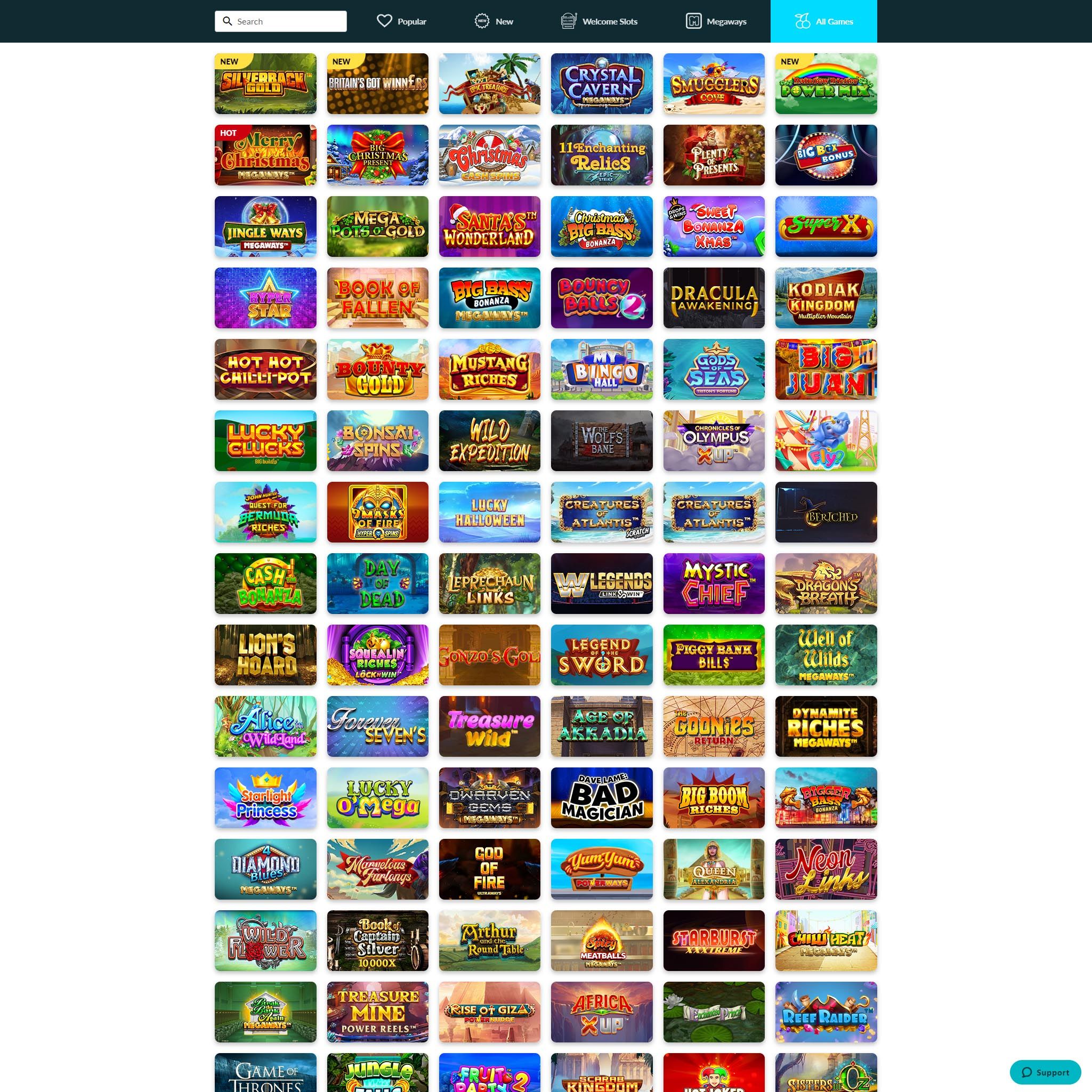 Spins Royale full games catalogue