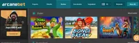 arcanebet suomi etusivu arcanebet etusivu on suomenkielinen kasino jonka aula tarjoaa kasinopelejä, live-kasinon ja bonuksia-logo