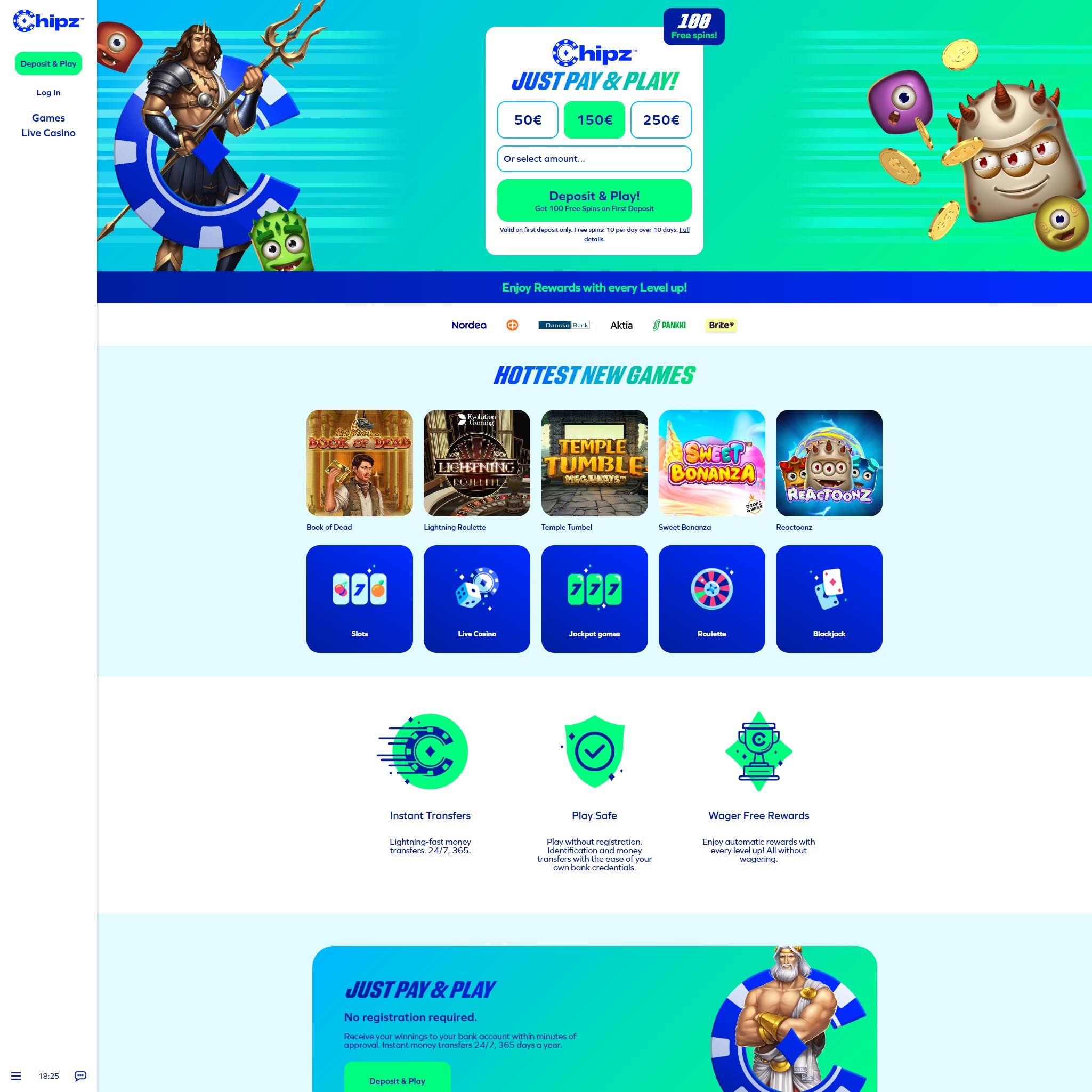 Chipz Casino review by Mr. Gamble