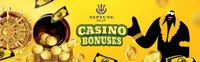 If you’re looking to take advantage of a new casino bonus then Neptune play welcome bonus and free spins might be a good option for you-logo