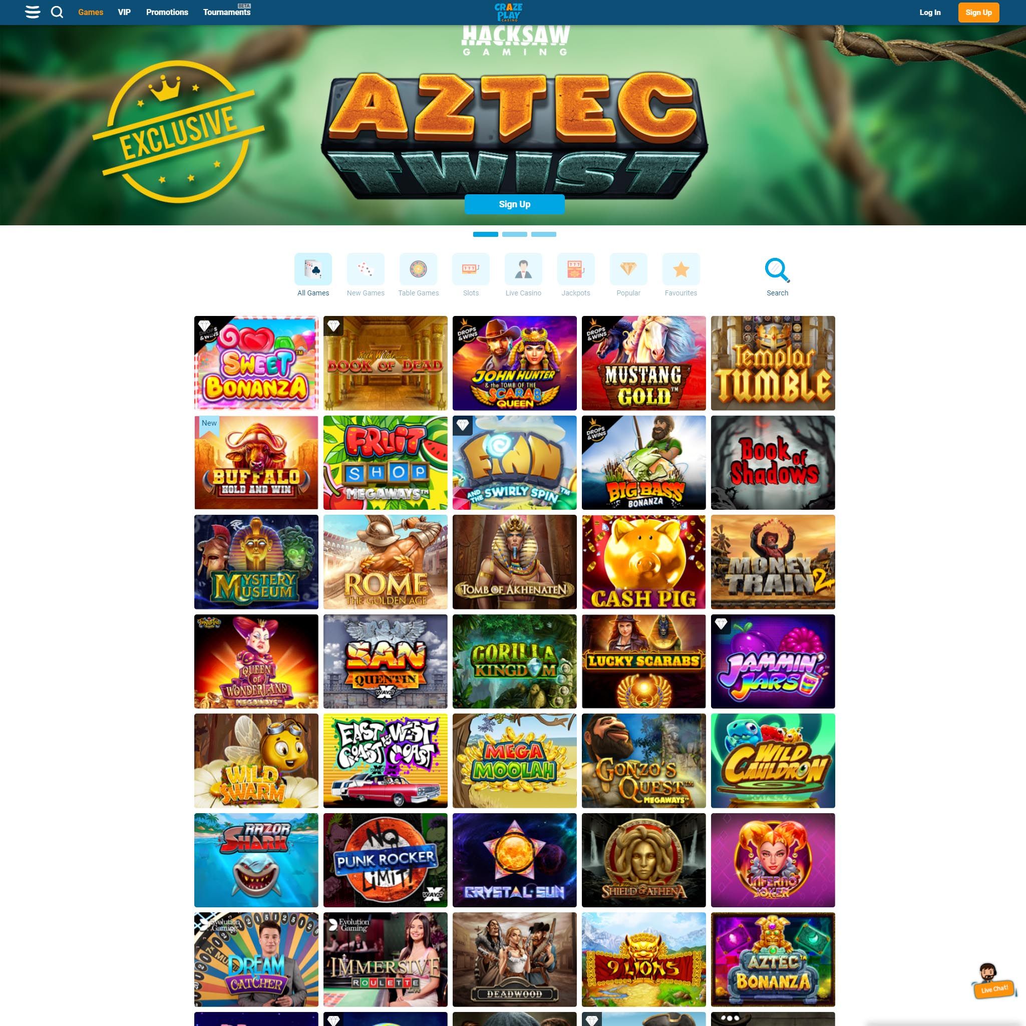 Pelaa netticasino CrazePlay voittaaksesi oikeaa rahaa – oikean rahan online casino! Vertaa kaikki nettikasinot ja löydä parhaat casinot Suomessa.