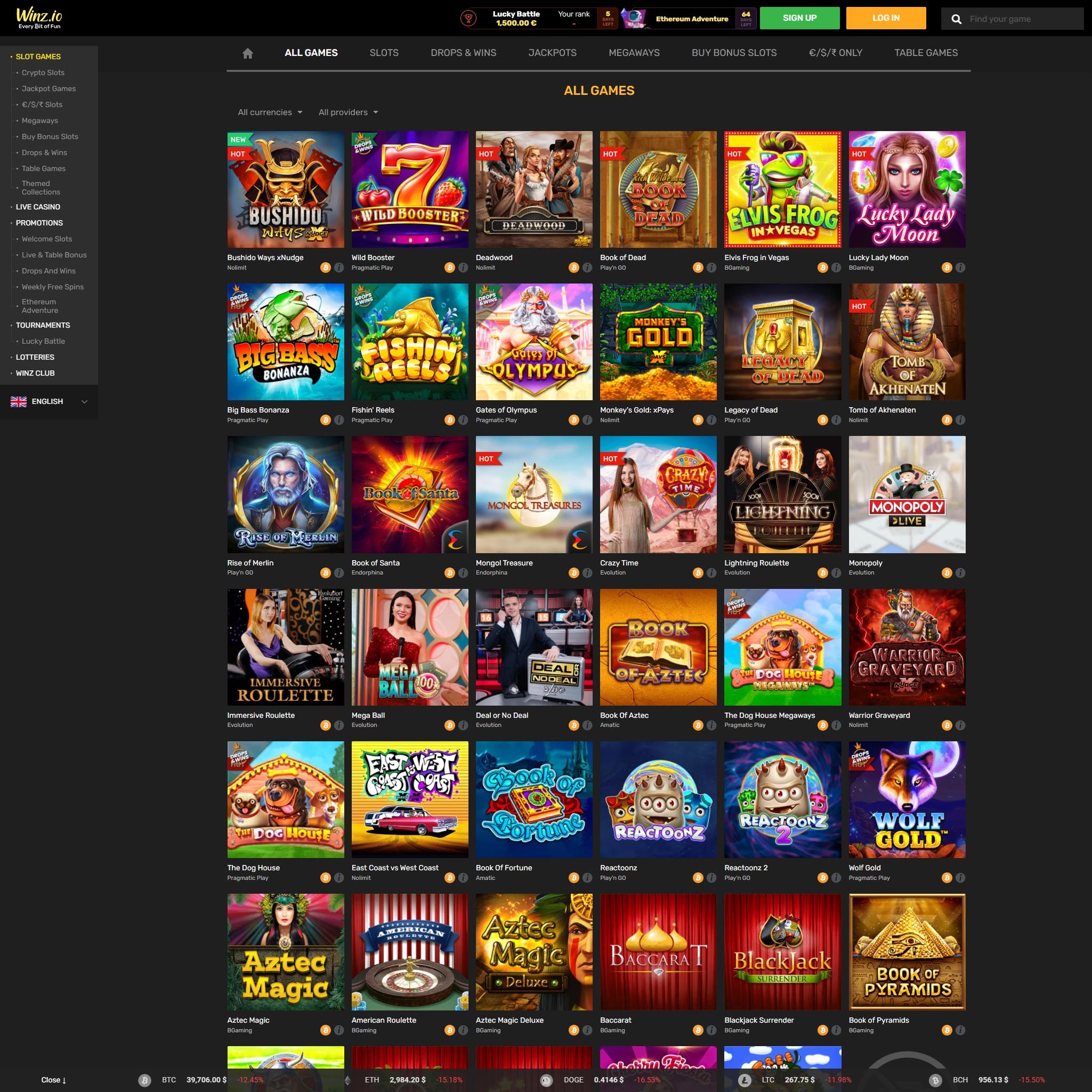 Winz.io Bitcoin Casino Review - READ THIS Before Playing