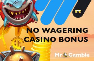 Wager Free Bonuses We collected all No Wagering Casino Bonuses for you! Find the best match using filters and take more out of your gaming budget with Wager Free Bonuses.