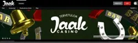jaak casinoi etusivu on suomenkielinen kasino jonka aula tarjoaa kasinopelejä, live-kasinon ja bonuksia-logo