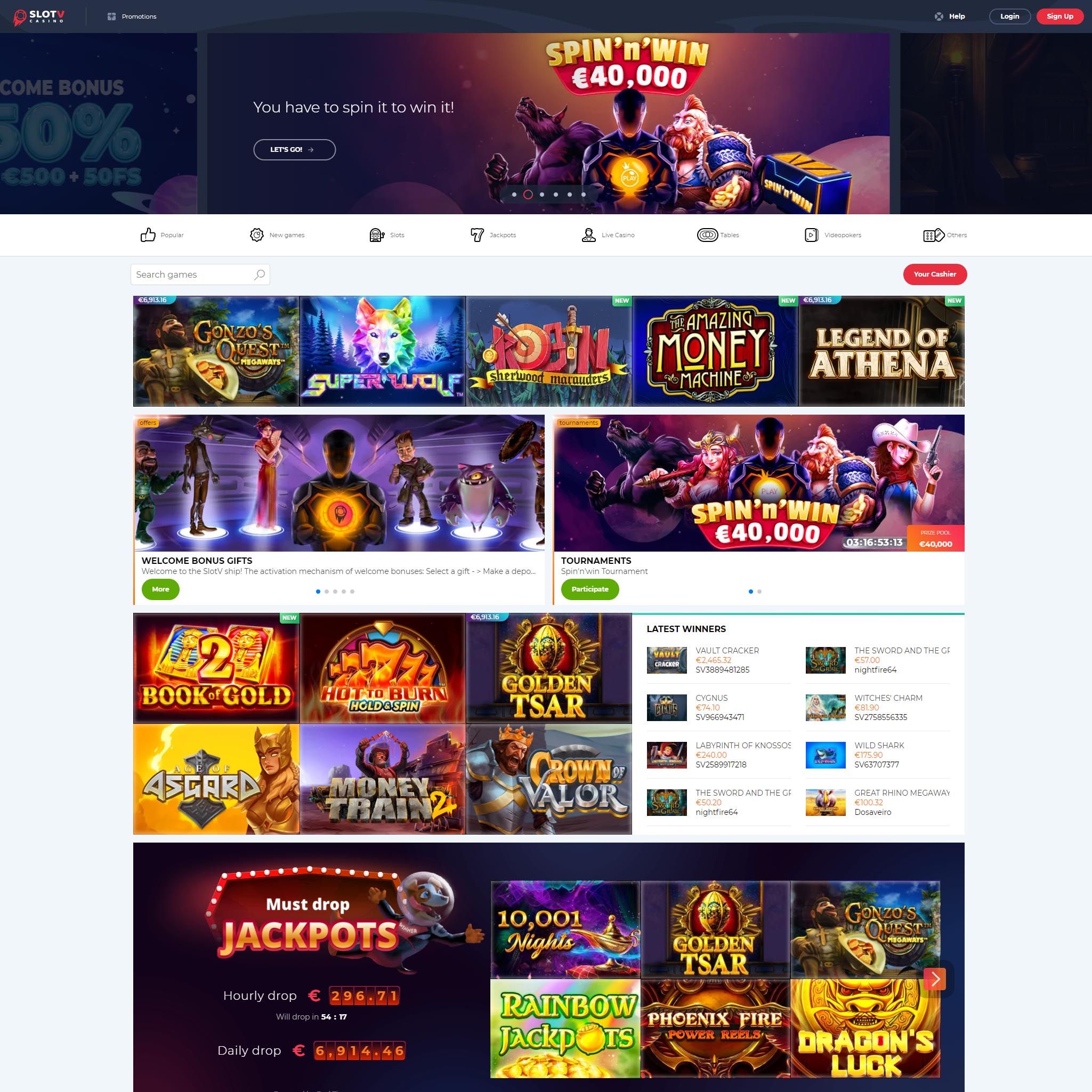 Slotv Casino review by Mr. Gamble