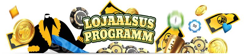 Online kasiino lojaalsusprogramm Eestis VIP lojaalsusprogramm Eesti veebikasiinodes