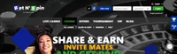 betnspin casino homepage betnspin homepage offers casino games, first deposit bonus and promotions for new players-logo