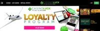 casinoluck homepage casinoluck homepage offers casino games, first deposit bonus and promotions for new players-logo