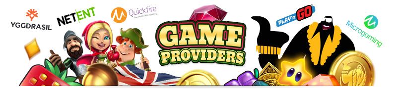 UK Online casino game providers