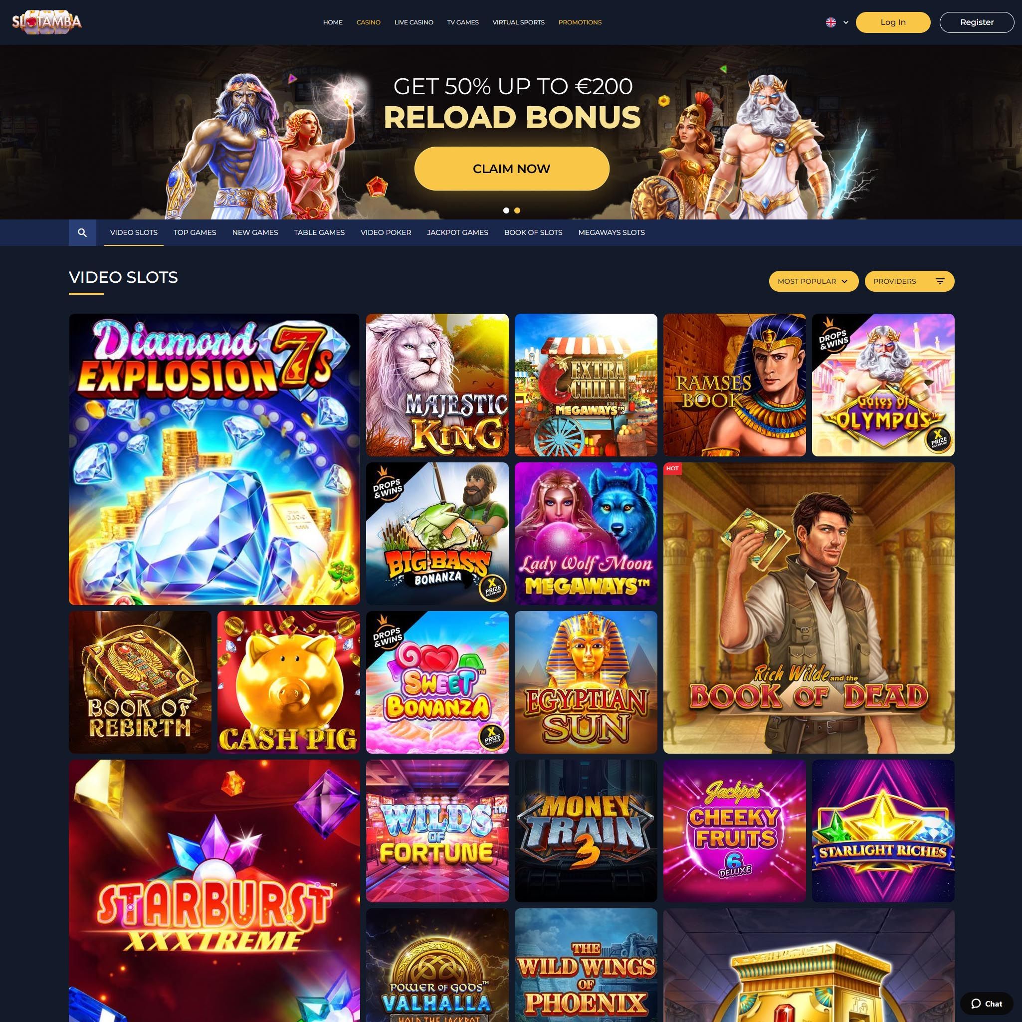 Pelaa netticasino Slotamba Casino voittaaksesi oikeaa rahaa – oikean rahan online casino! Vertaa kaikki nettikasinot ja löydä parhaat casinot Suomessa.