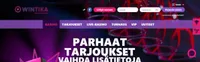 wintika suomi etusivu wintika etusivu on suomenkielinen kasino jonka aula tarjoaa kasinopelejä, live-kasinon ja bonuksia-logo