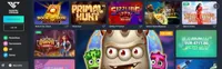 buran casino homepage offers casino games, first deposit bonus and promotions for new players-logo