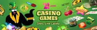 21.com casino games 21.com casino offers various casino games like slots and live casino games like table games, blackjack and roulette-logo