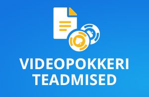 videopokker eesti kasiinode Mängi Eesti kasiinodes tasuta videopokkerit ja kasuta ära nende suurepärased