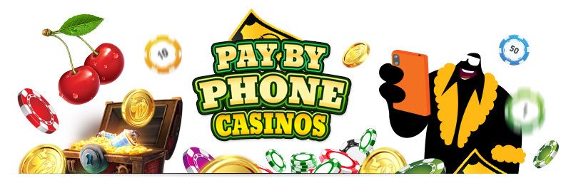 Play your favourite mobile casino from anywhere and make fast and secure payments. Pay by phone casino makes it so easy to enjoy the best casinos from mobile!