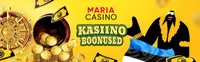 maria casino boonused Teiseks aga saavad kõik uued Maria Casino mängijad endale korraliku boonuse-logo