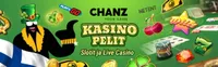 chanz pelit Chanz on sosiaalinen nettikasino, joka tarjoaa pelejä ja hauskaa ajanvietettä kaikille. Pelaa korttipelejä, sosiaalisia pelejä, pelikoneita, pöytäpelejä ja live casino-logo