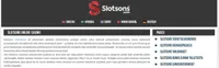 slotsons suomi etusivu slotsons on suomenkielinen kasino jonka aula tarjoaa kasinopelejä, live-kasinon ja bonuksia-logo