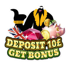 £10 deposit slot bonus